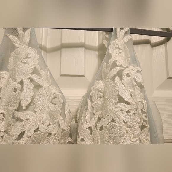 BLUE FORMAL/WEDDING DRESS - Picture 5 of 16